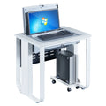 Modern Metal Classroom LCD Monitor Flip up Revolving Computer Desk School Furniture
