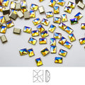 Paso Sico Popular Golden Bottom K9 Glass Flat Back Crystal Stone for Craft DIY Design 3D