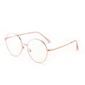 STORY XG3456 Customized logo Optical Frames Eyeglasses Women Men Metal Eyeglasses Frames Round Anti Blue Light Glasses