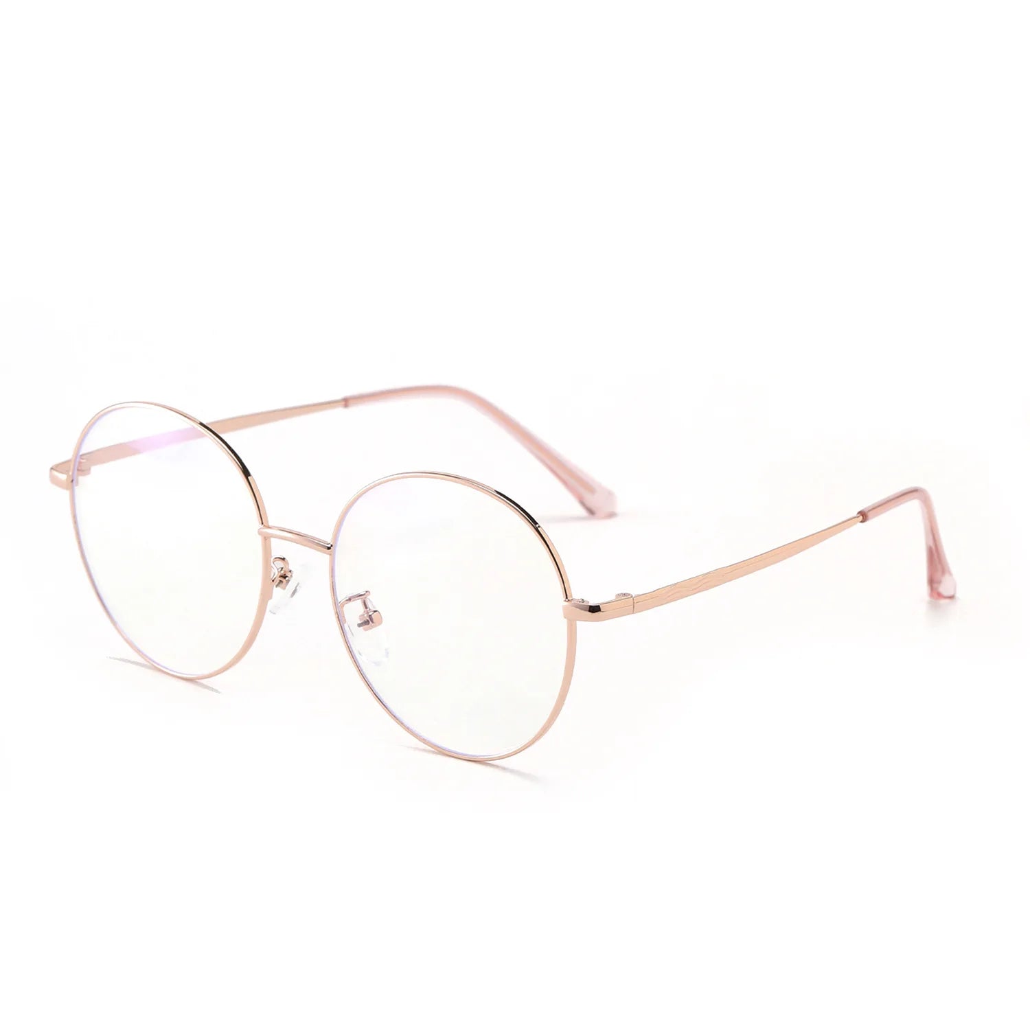 STORY XG3456 Customized logo Optical Frames Eyeglasses Women Men Metal Eyeglasses Frames Round Anti Blue Light Glasses