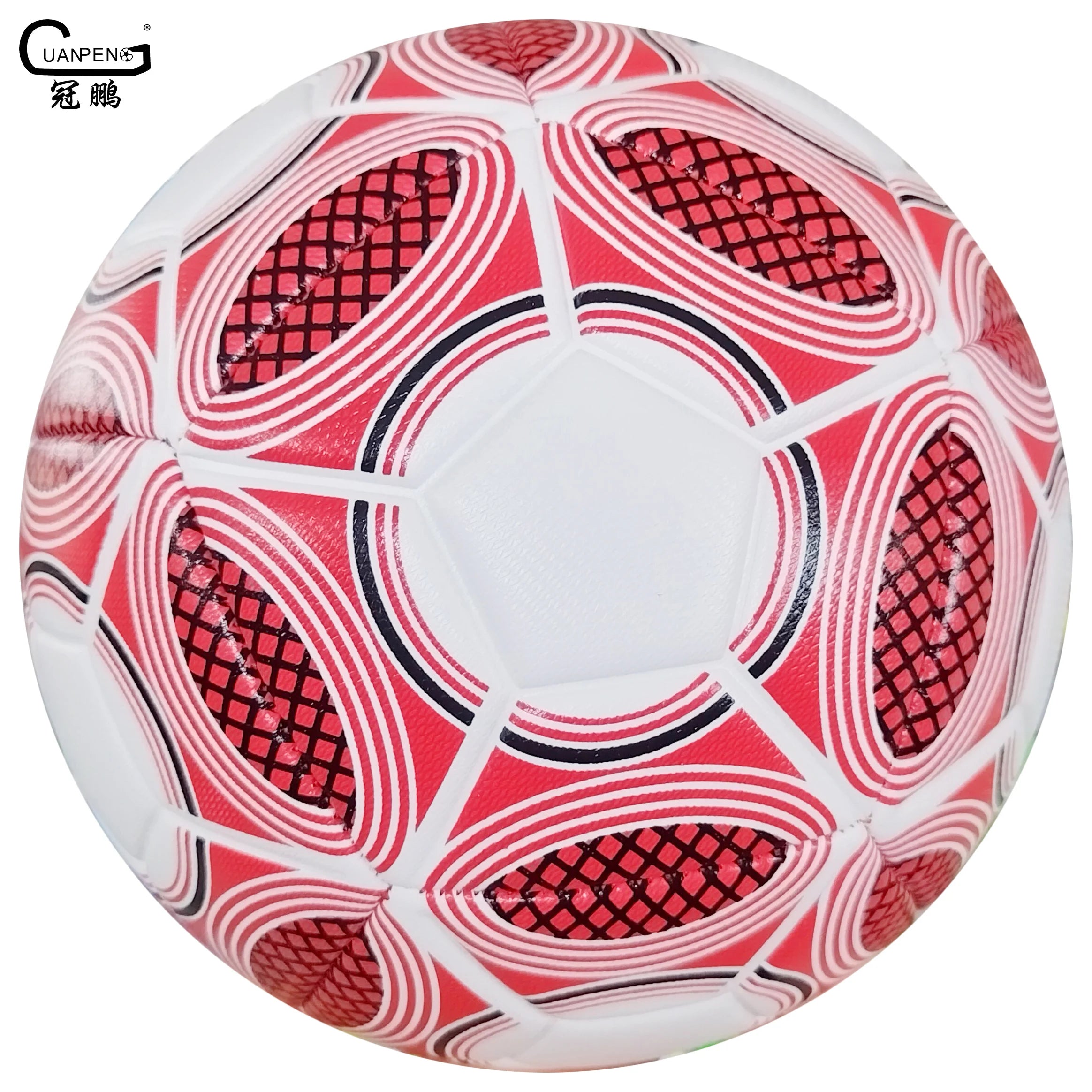 2026 Wholesale Good Quality Custom Logo Size 5 PU Leather Deflated Soccer Ball for Training Indoor Football
