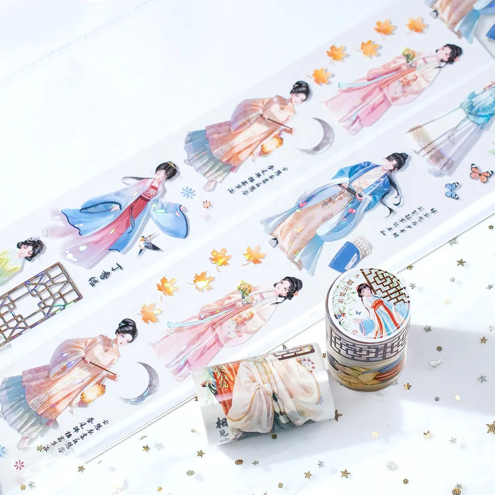 Custom High-End Journaling Handbook PET Tapes for Scrapbooking Bullet Journal Card Making