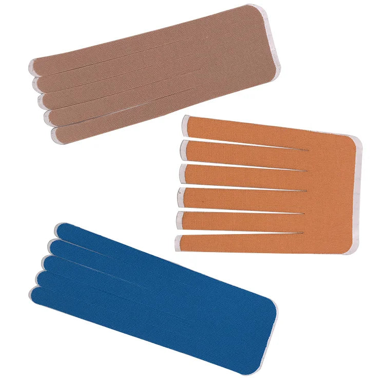 5cm*25cm "paw" Shape Cotton Fabric Muscle Patch Colored Kinesiology Tape Pre Cut Athletic Sports Muscle Pain Relief Patch