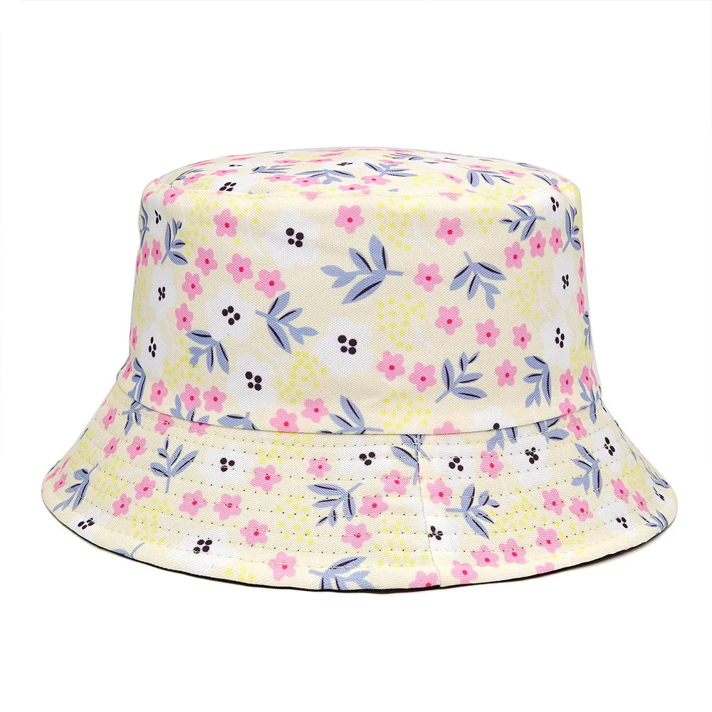 Beach Black Reversible Bucket Hat Wholesale