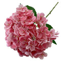 Real Touch Single Stem 176 Petals Latex Artificial Hydrangea Flowers for Home Wedding Decoration