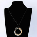 Vintage Necklaces & Pendants Long Chains Around the Neck for Women 2022 Fashion Round Circles Jewelry Goth Trending Products