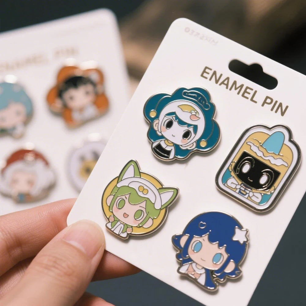 Enamel Pin Brooch Wholesale Design Your Own Custom Fashion Hard Soft Funny Cute Cartoon Badge Enamel Lapel Pins