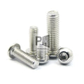 M2 M2.5 M3 M4 M5 M6 M8 Round Head Screw 304 A2-70 Stainless Steel ISO7380 Hexagon Hex Socket Pan Head Button Allen Bolt