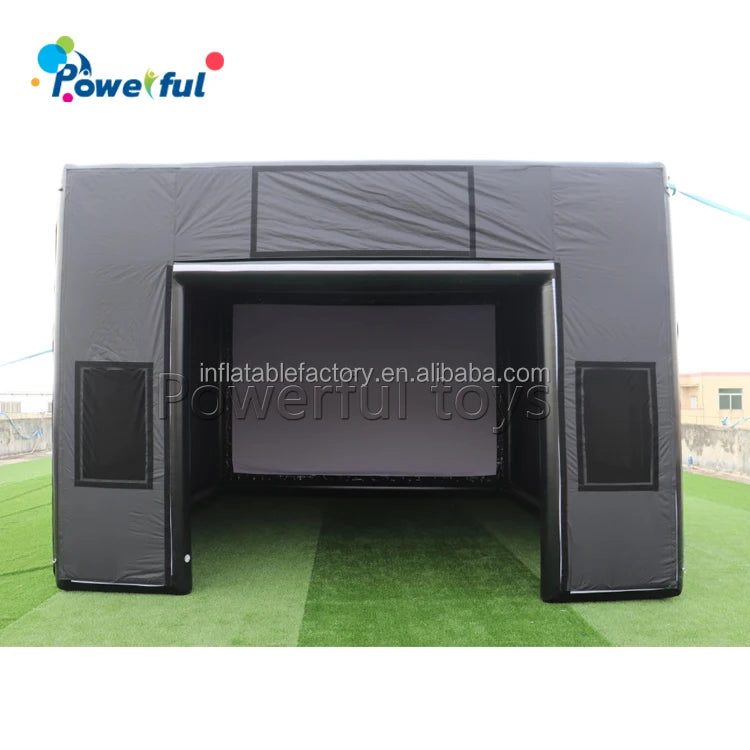 Innovative Products 2024 Outdoor Golf Hitting Cage Home Golf Simulator Impact Tent Enclosure Indoor