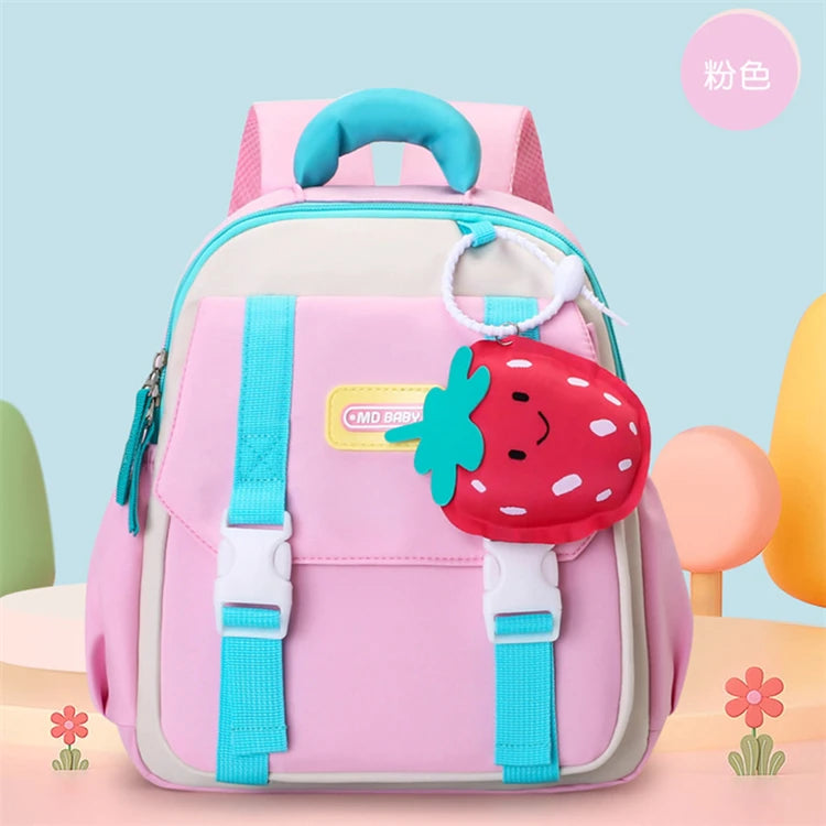 Korean Style 2026 Anime New Kids School Bags for Girls Children