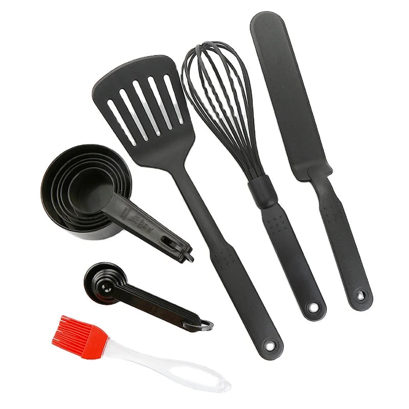 Heat Resistant Kitchen Utensil Set of 14 Nylon Utensil Set Non-Stick Cooking Utensils Set