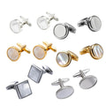 Wholesale Classy Mother of Pearl Jewelry Men Women Cufflinks