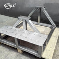 CHNSMILE Custom Service Aluminum Stainless Steel SGCC Metal Tube Round Square Tube Welding Spraying Processing