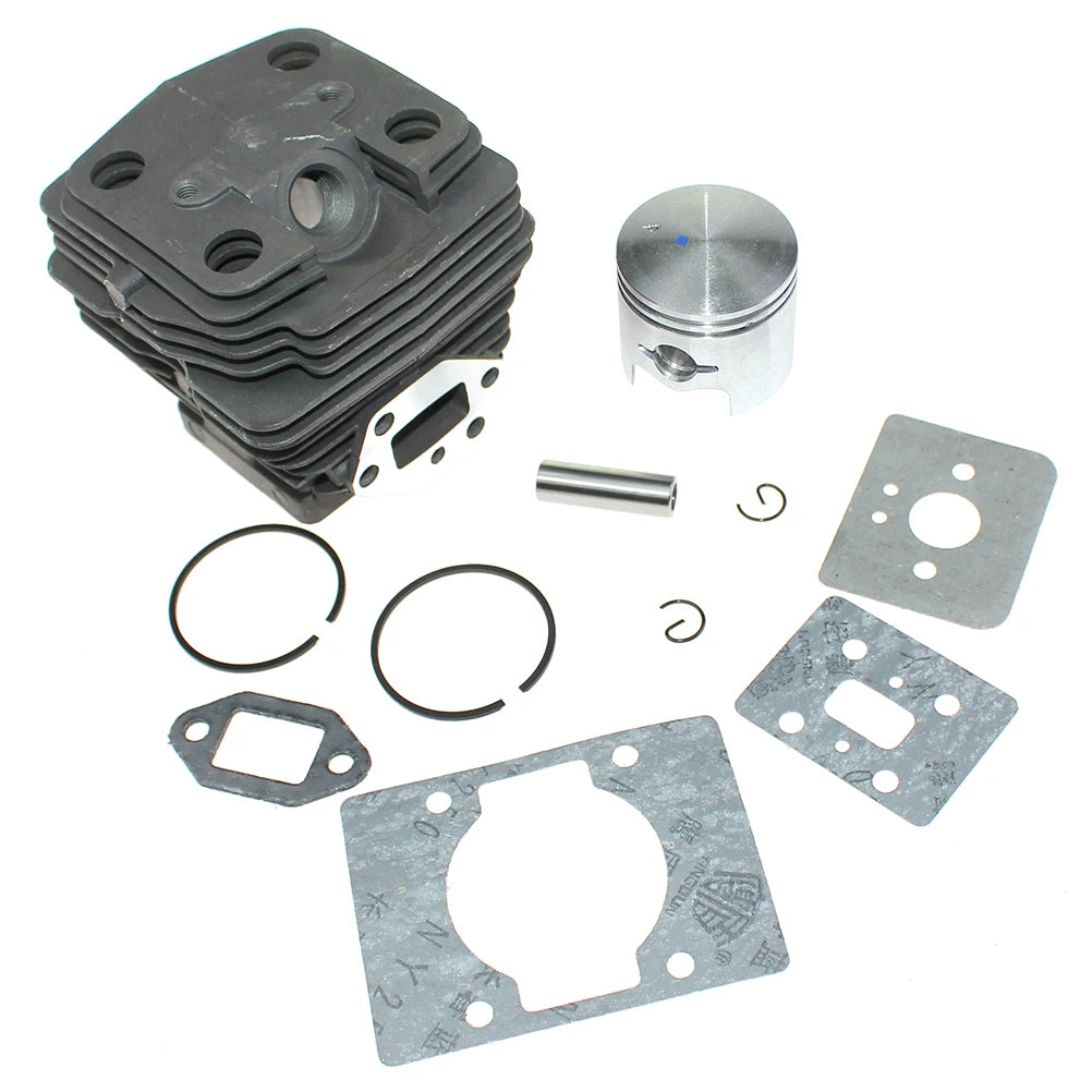 Cylinder Piston Kit for Hus-qvarna 143R II 443RB 541RB 542RBS 143AE RedMax BC4300 BC4301 BC4302 BC4310 BC4350 BC4500 G45L