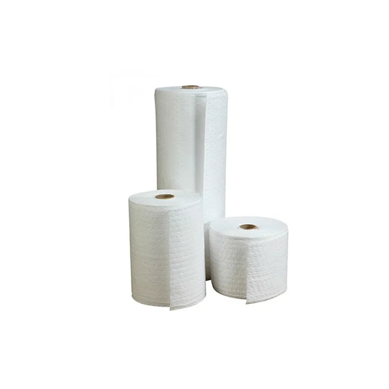 Oilspillpro Light-weight 2mm Dimpled Proforated Oil Absorbent Roll Supplier Model OOA-R0200 Jiangsu