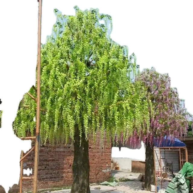 Decorative Hotels Use Silk Flowers Tree ArtificialTree