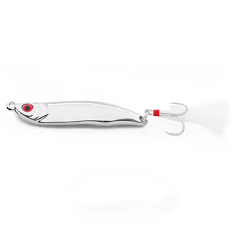 Customized 15G 20G 30G Metal Jigs Lure Vertical Pesca Copper Lead Fishing Casting Slow Jigging Lures Plantilla Senuelo Cebo