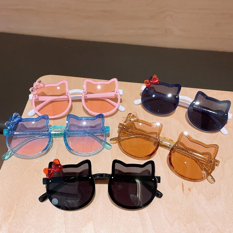 2023 Trendy Fashion Children's Sunglasses Cute Cat Style 3-12 Year Old Outdoor Gift Wedding