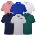 Custom Logo Printed Promotional Advertising T Shirts Men's Polo Shirts Ice Silk Fiber Breathable Running Jogging Golf Polo Shirt