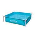 INTEX 57173 Rectangle Blue Pool Mini Frame Children Swimming Pool