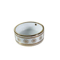 Bathroom Sinks New Design Gold Electroplating Wash Basin Ceramic Countertop Round Art Basin