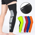 Compression Breathable Long Leg Sleeves Knee Sleeves for Basketball Football
