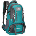 60L Anti-Splash Outdoor Travel Backpack Waterproof Oxford Cloth with Polyester Lining Zipper Closure for Mountaineering Hiking