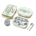 Back to School Set Stainless Steel Lunch Box Kids Loncheras with Soup Jar and Cutlery Wholesale Bento Lunch Box for Children
