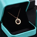 New Stainless Steel "I love You" 100 Languages Projection Round Pendant Necklace for Women Memory of LOVE Chain Necklace Jewelry