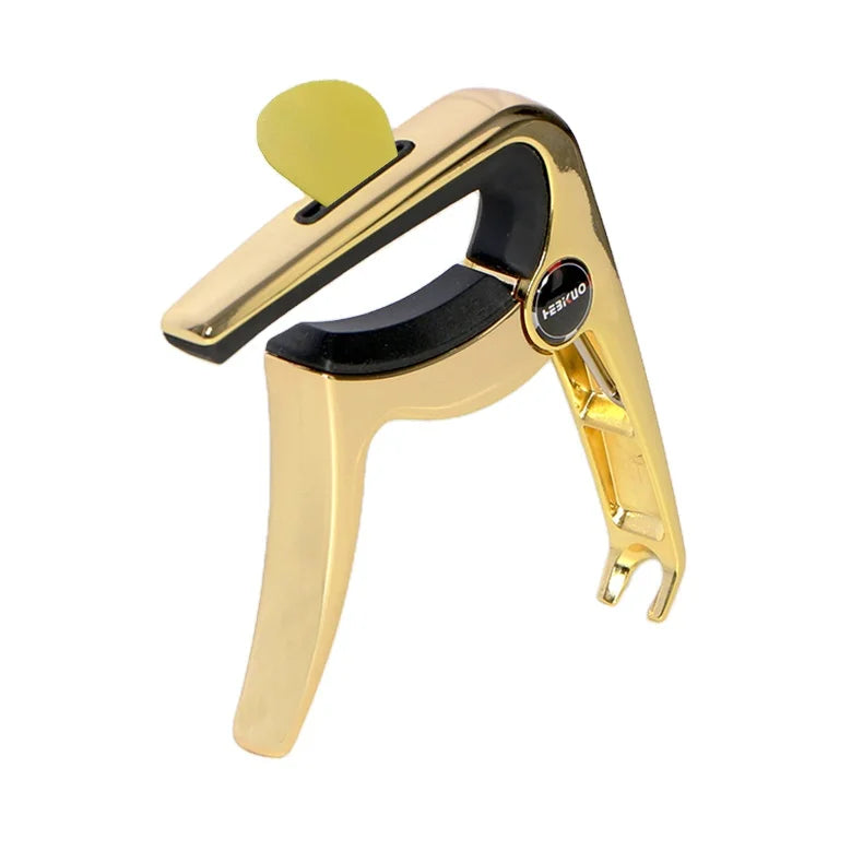 BDJ-59 High Quality Three in One Alloy Multi Function Colorful Acoustic Guitar Capo Guitar Accessories Essential for Learning