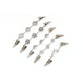 Retro Sweater Chain Shawl Clips Cardigan Dresses Clip Collar Clip With Chain for Women Girls Dresses Shirt Brooch Collar Chain