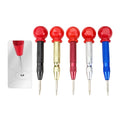 Industrial NINDEJIN THZXC Metal Glass Hole Starting Marking Adjustable Impact Puncher 5 Inch Spring Loaded Automatic Center