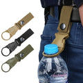 Outdoor Camping Hiking Traveling Portable Water Bottle Drink Hook Holder Key Chain Ring Carabiner Bottle Hanging Buckle Clip