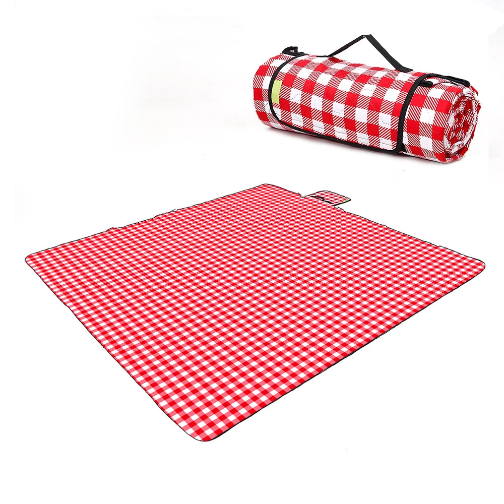 Foldable Oxford Cloth Eco Friendly Custom Printed Picnic Blanket Portable Picnic Blankets Waterproof Camping Mat