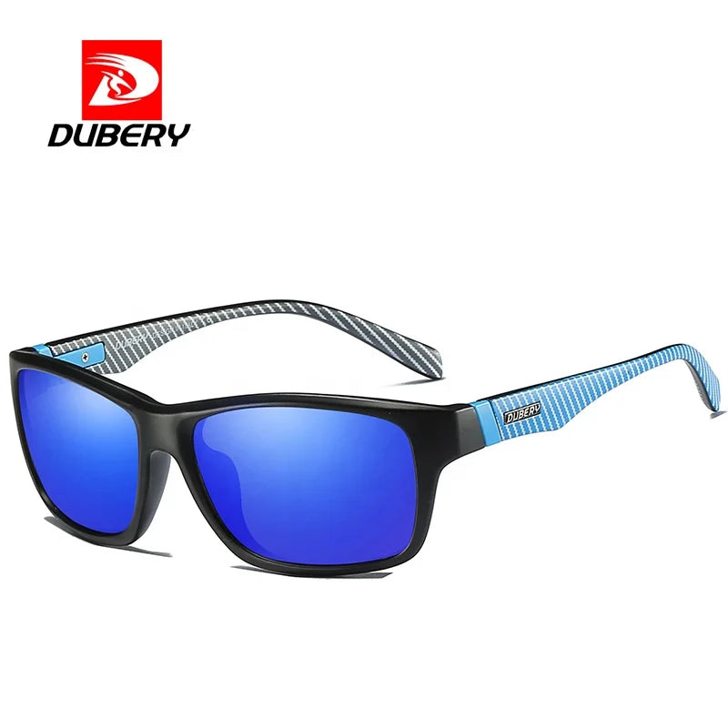 DUBERY 2026 Trendy Sport Sunglasses for Men Custom Logo High Quality PC Frame and Tac Lenses Wholesale
