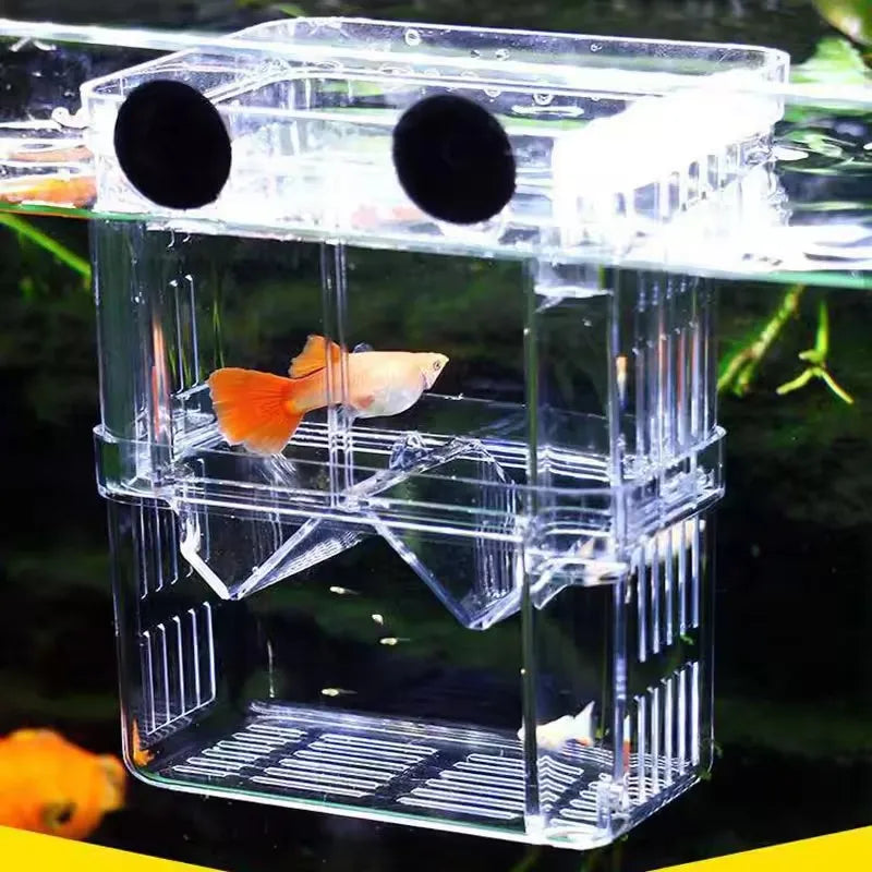 Acrylic Fish Tank Breeding Isolation Box Aquarium Hatchery Incubator Holder Aquarium Accessories Fish Supplies