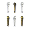 Antique Silver Color Microphone Charms Retro DIY Fashion Handmade Pendant Charms for Jewelry Making 24*7mmP132