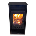 Modern Design Indoor Multifunctional Smokeless Steel Fire Cook Fireplace Hot Air Furnace Freestanding Wood Stove