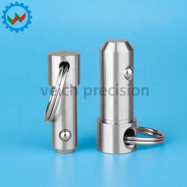 Veich All Stainless Steel Ball Lock Pins Quick-Release with Pull Ring Shouldered Premium Quality Product
