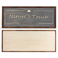 Handcrafted Premium 16x38in Super Large 3D Wood Sign Wooden Wall Art Customizable Wall Hanging Decor