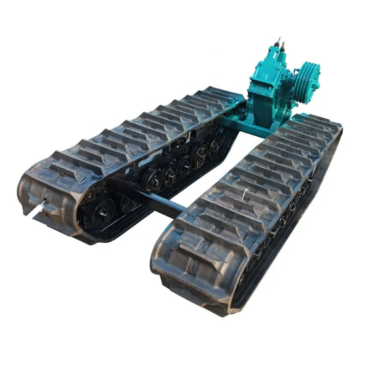 New Rubber Truck Undercarriage 1t Bulldozer Undercarriage Adjustable Undercarriage Base