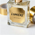 Custom Durable Waterproof Glossy Silver Gold Foiled Perfume Bottle Label Stickers with Private Embossed Design