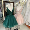 New Embroidered Short Evening Dresses Homecoming Dresses Suppliers for Fat Girls Prom Short Dresses