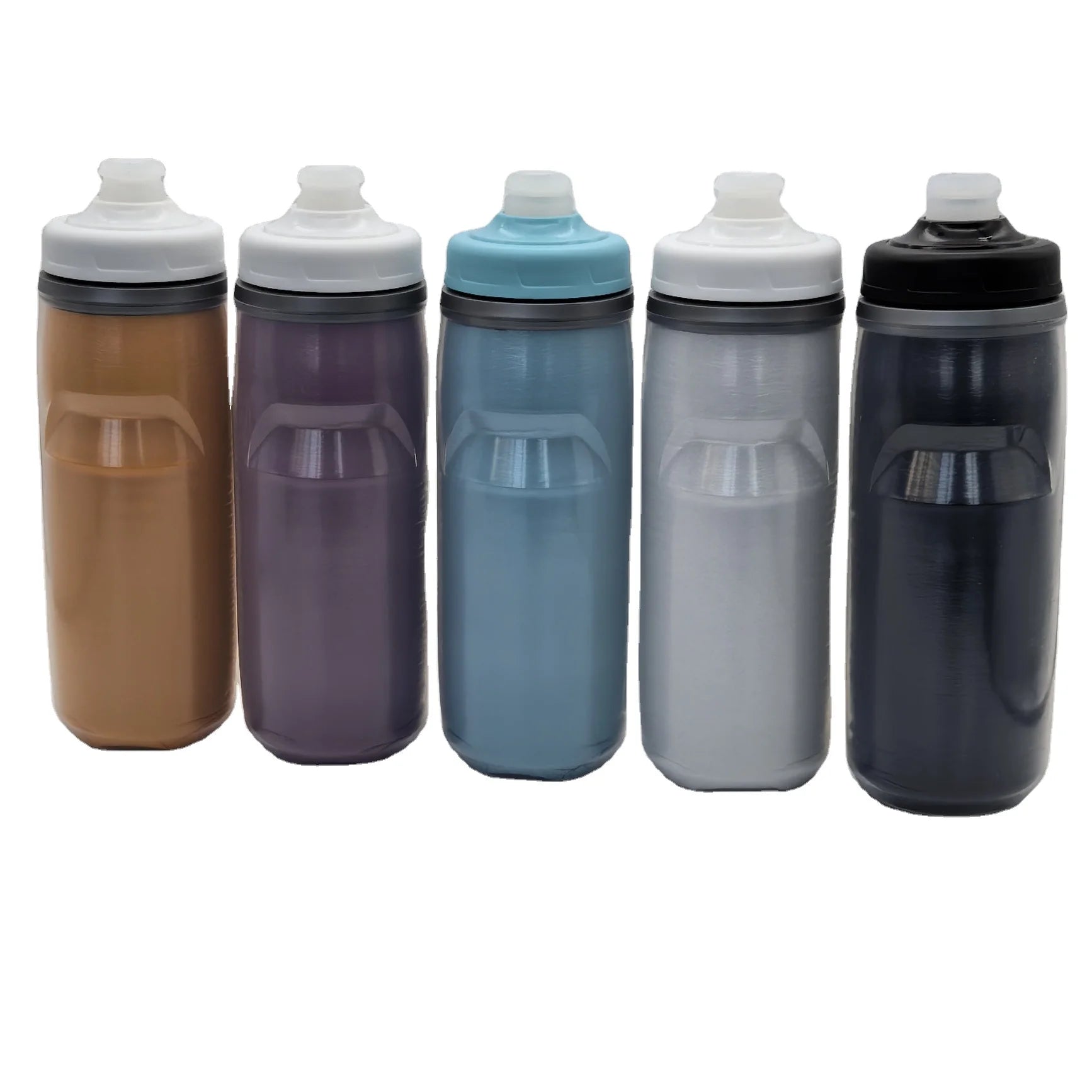 Customized Outdoor Sport Water Bottle Running Anti-Silp Bicycle Water Bottle Cold Insulation Cycling Water Bottle