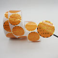 Custom Printing Personalized Design Waterproof Label Gold Foil Packaging Sticker