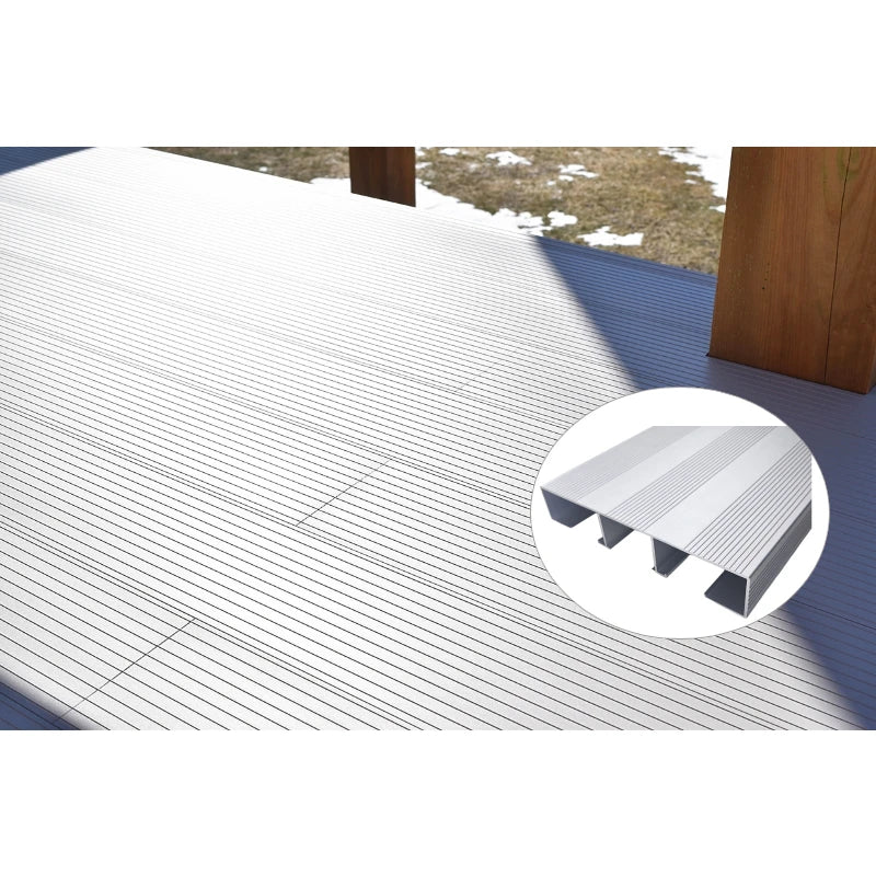 Aluminum Alloy Floor Outdoor Swimming Pool Dock Anti-slip Floor Outdoor Terrace Aluminum Profile Ground Deck