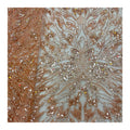 European Embroidery Beaded Lace Fabrics New Heavyweight Mesh Beaded Sequin Embroidery Lace High-end Dress Wedding Fabric