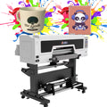 Digital UV DTF Sticker Printer with Epson I3200 Original Printhead 60cm Uv Dtf Film logo Printer Roll to Roll Printing Machine
