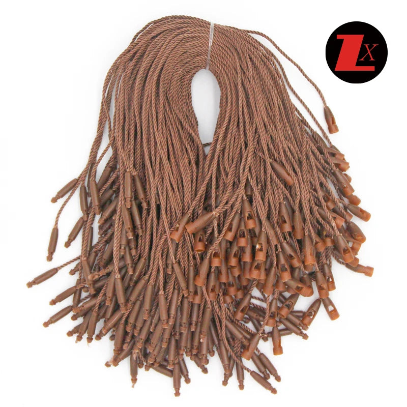 Washable Cloth Hangtag String Folded Tag Seal for Hats Garments Shoes Accessories