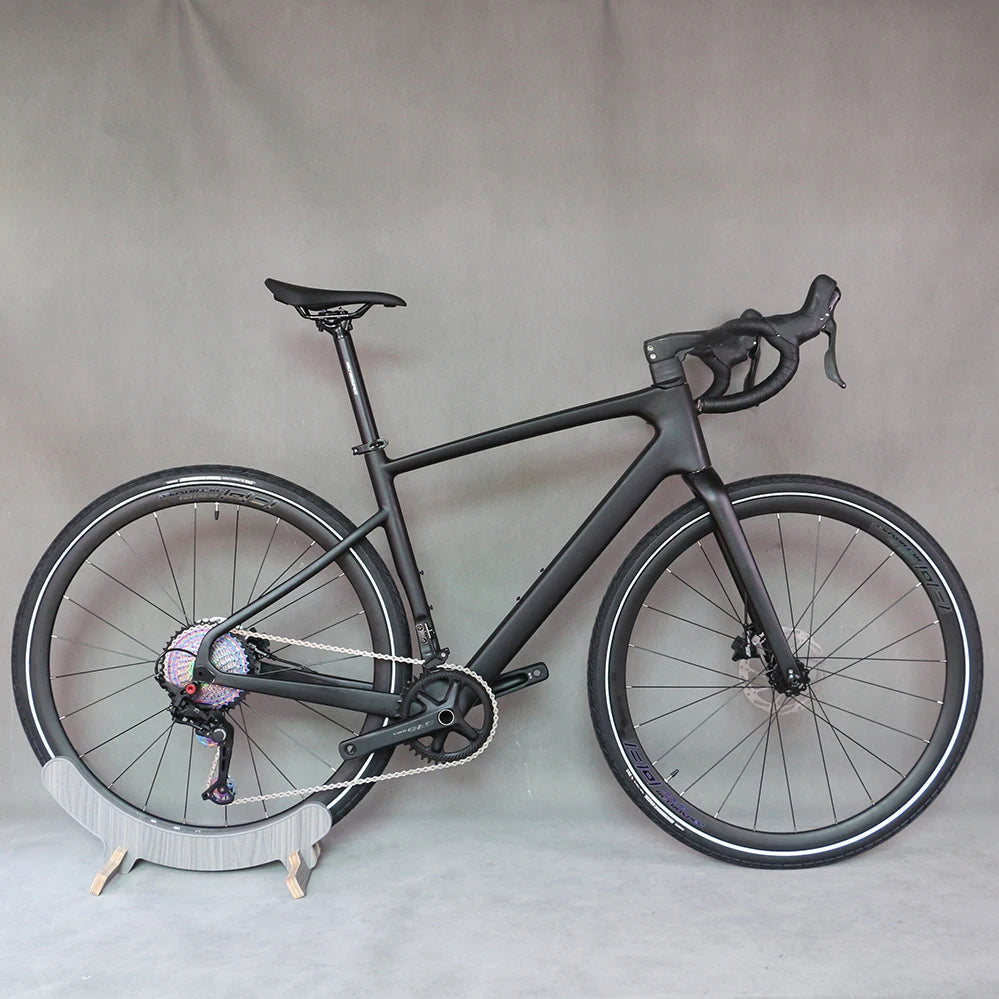 SERAPH Complete Bike Carbon Frame Cyclocrossy Bicycle Gravel Bike Flat Mount Frame SENSAH 1*12 Hydraulic Groupset GR042